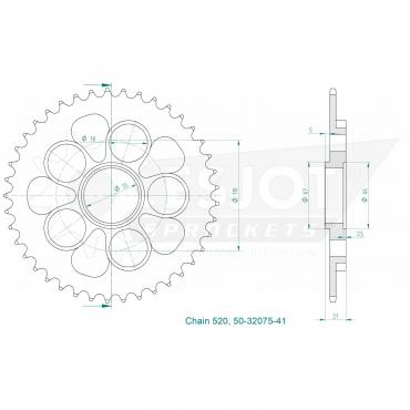 ESJOT  Sprocket 41 Z