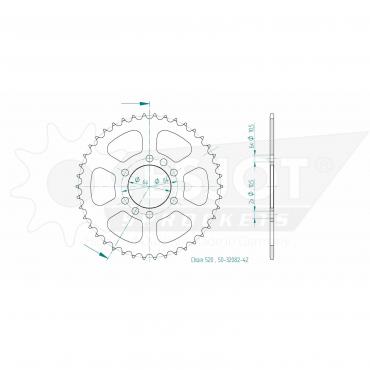 ESJOT  Sprocket 42 Z
