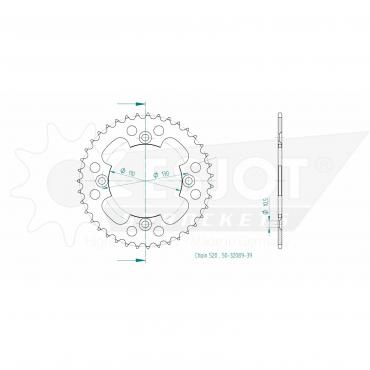 ESJOT  Sprocket 39 Z