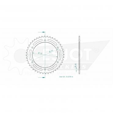 ESJOT  Sprocket 44 Z