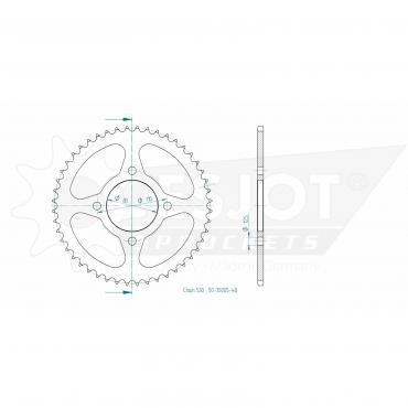 ESJOT  Sprocket 48 Z