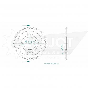 ESJOT  Sprocket 35 Z