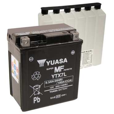 Yuasa  YTX7L-BS 12V/6A