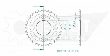 ESJOT Kettenrad 34 Z