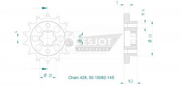 Ritzel 14 Z Sport