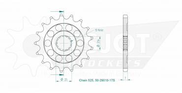 ESJOT Ritzel 14 Z S