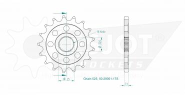 ESJOT Ritzel 17 Z S