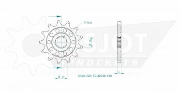 Esjot Ritzel 13 Z Sport