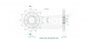 Esjot Ritzel 13 Z Sport