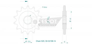 Esjot Ritzel 14 Z