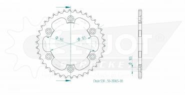 ESJOT Kettenrad 38 Z