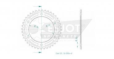 ESJOT Kettenrad 40 Z