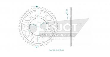 ESJOT Kettenrad 43 Z