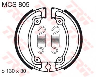 TRW Bremsbacken MCS805