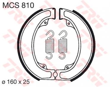 TRW Bremsbacken MCS810
