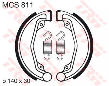 TRW brake shoes MCS811