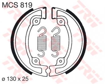 TRW Bremsbacken MCS819