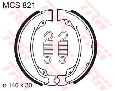 TRW Bremsbacken MCS821