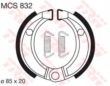 TRW Bremsbacken MCS832