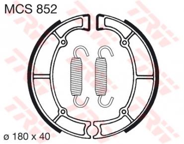 TRW Bremsbacken MCS852