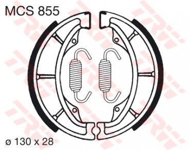 TRW Bremsbacken MCS855