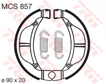 TRW Bremsbacken MCS857
