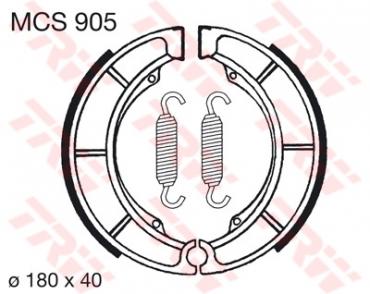 TRW Bremsbacken MCS905