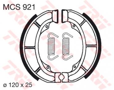 TRW Bremsbacken MCS921