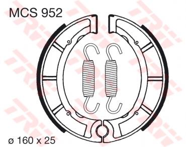 TRW Bremsbacken MCS952