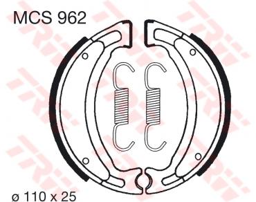 TRW Bremsbacken MCS962