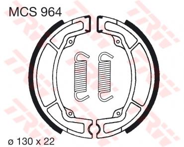 TRW Bremsbacken MCS964