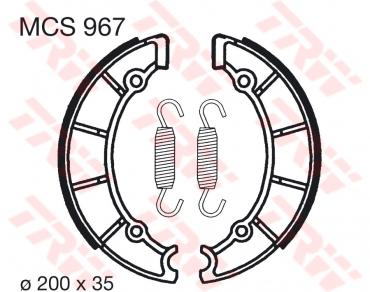 TRW Bremsbacken MCS967