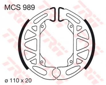 TRW Bremsbacken MCS989