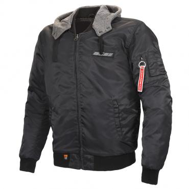 BÜSE Rexford textile jacket black/grey size 48