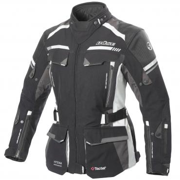 BÜSE Highland II textile jacket ladies black/grey size 36