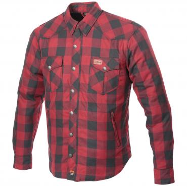 BÜSE Fairbanks textile shirt red size S
