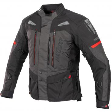 BÜSE Monterey textile jacket ladies black/anthracite size 36